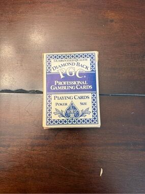 Hoyle Vintage HPGC (Professional Gambling Cards) Diamond Back playing cards